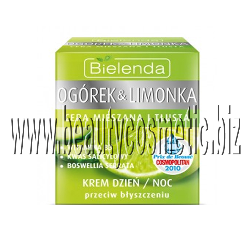 Bielenda Cucumber & Lime matte and balancing cream