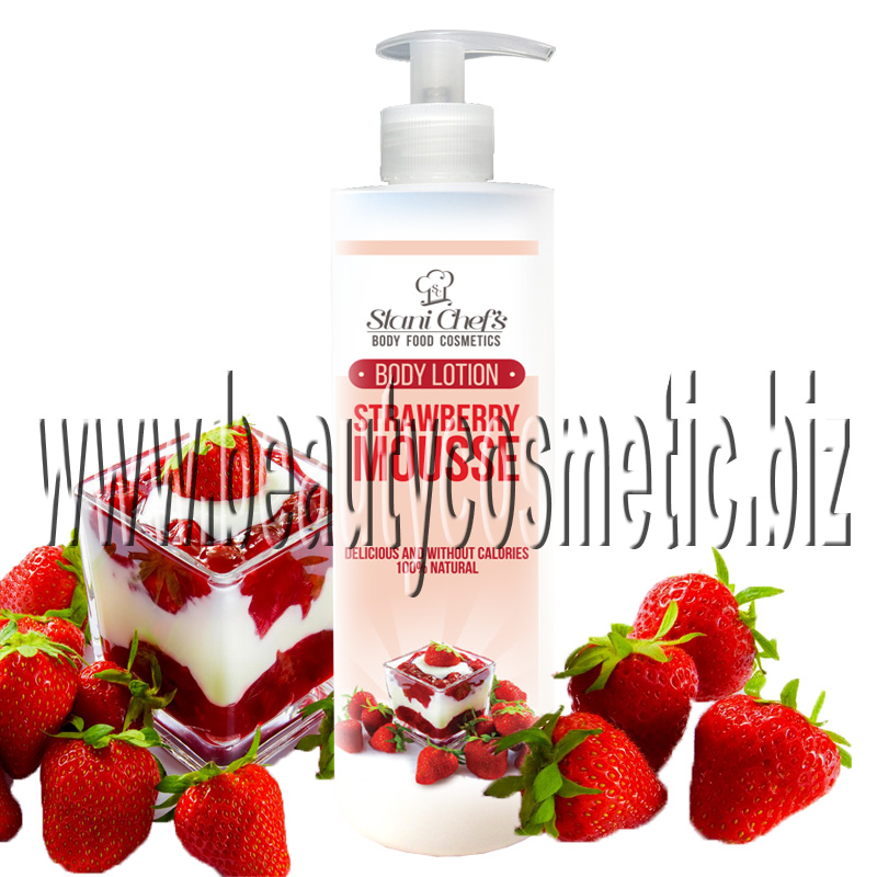 Stani Chefs Strawberry mousse body lotion