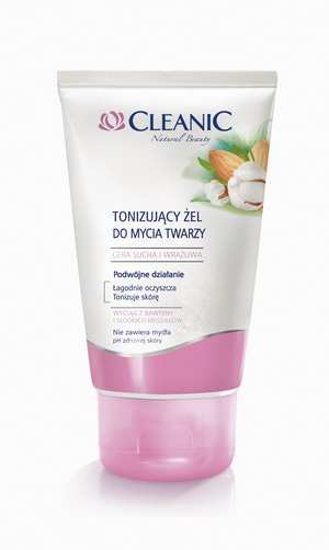 Cleanic gel cleanser for dry and sensitive skin
