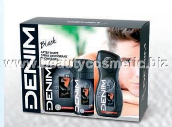 Denim Black 4 Man Gift Set