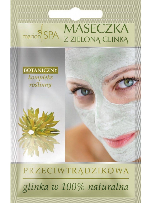 Marion acne mask with green clay