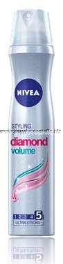 Nivea Diamond Volume лак за коса