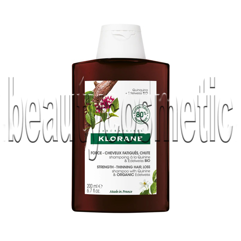 Klorane anti-hair loss shampoo with quinine and organic edelweiss