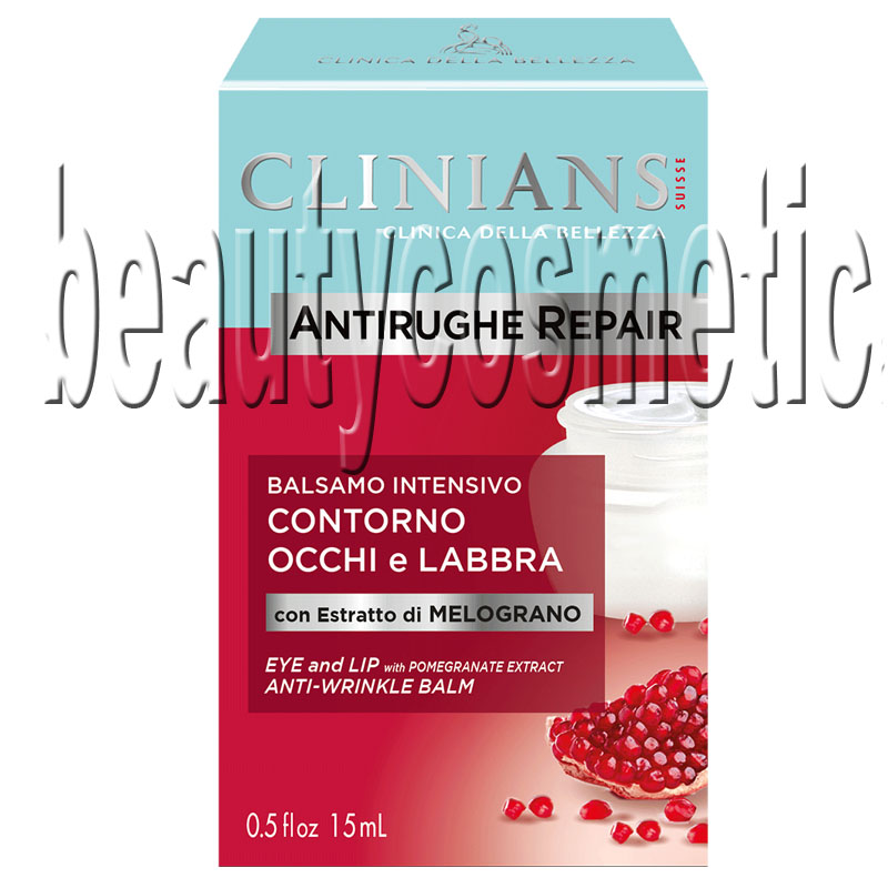 Clinians Intense eye and lip contour balm with Pomegranate