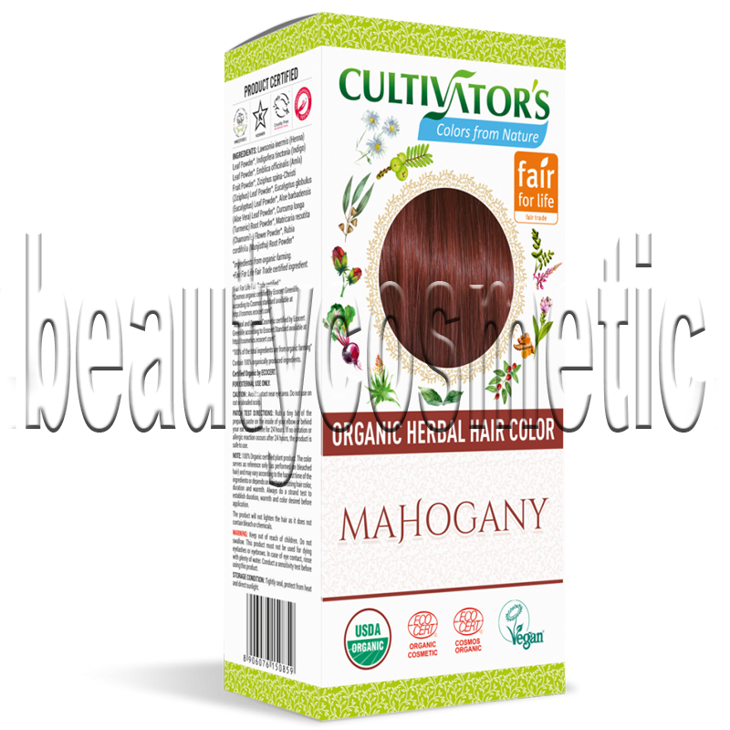 Cultivator's Bio Herbal Hair Dye Mahogany